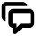 Icon of conversation bubbles