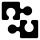 Icon of interlocking puzzle pieces