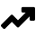 Icon of arrow heading upwards