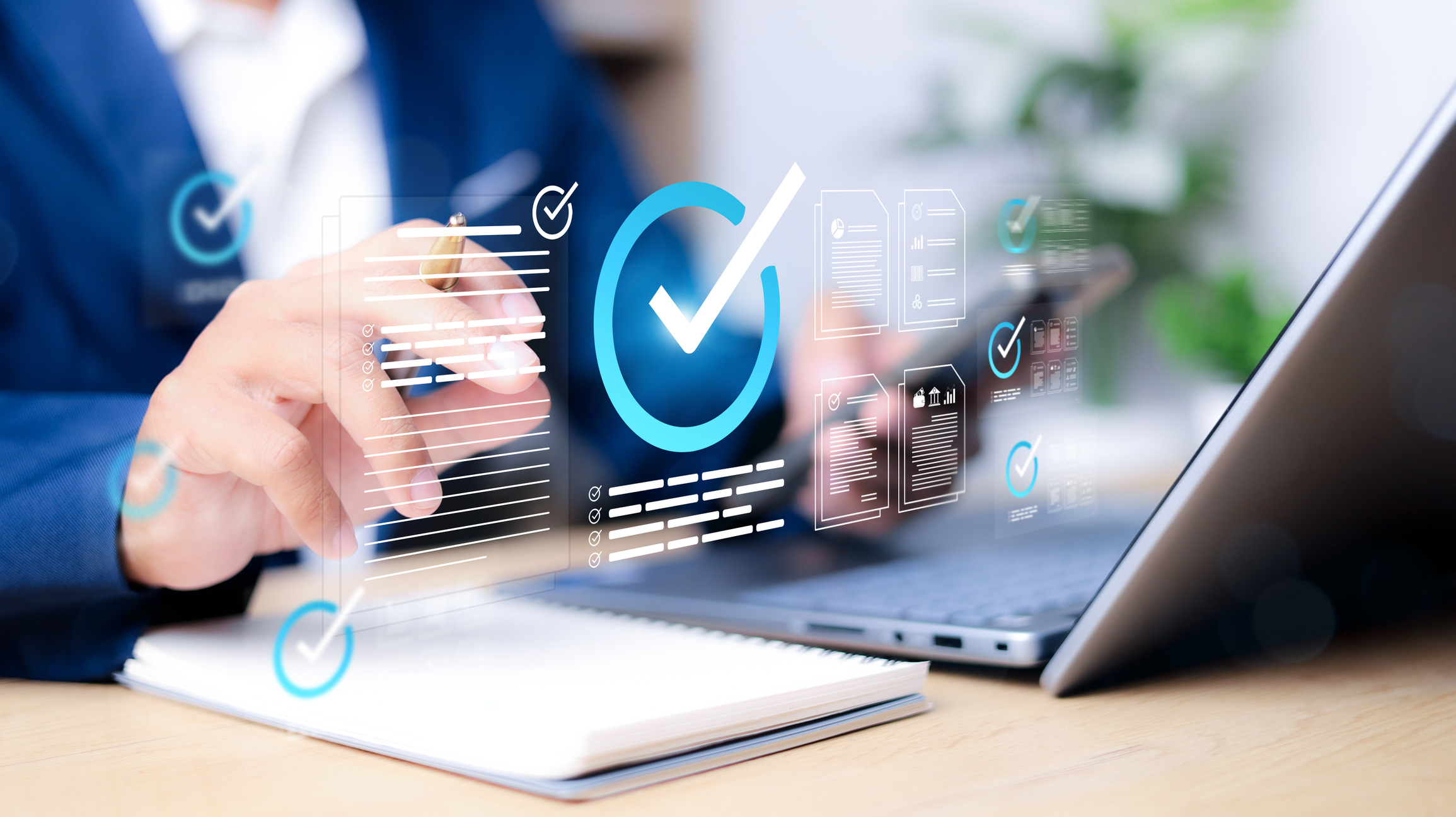 Online buyer checkmark